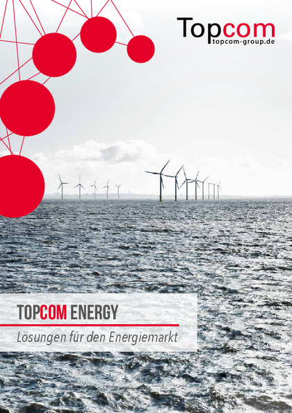 Topcom Broschüre Lösungen für die Energiewirtschaft